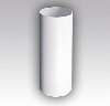 Воздуховод круглый ПВХ D125, L=1,5м (индивидуальная упаковка)