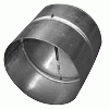 Обратный клапан (пружинный) оцинк. сталь D100