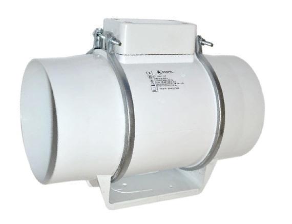 Канальный вентилятор Dospel TURBO 125 (двухскоростной)